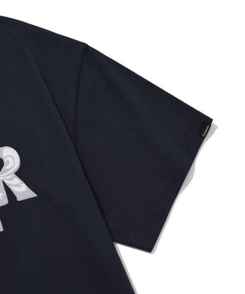 COVERNAT(カバーナット)の「トロピカルロゴTシャツネイビー(Tシャツ/カットソー・レディース・その他・X-SMALL/SMALL/MEDIUM/LARGE/X-LARGE/XX-LARGE)」の3枚目の写真