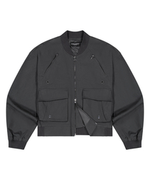 GODASHIN（ゴダシン）の「Pocket Crop Ma-1 Jumper (Charcoal)（MA-1）」