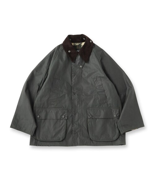 Barbour(バブアー)の「barbour (バブアー)os bedale wax jacket|ジャケット(テーラードジャケット・メンズ・モスグリーン・36/38)」の2枚目の写真