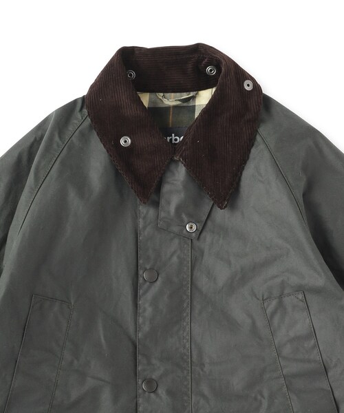 Barbour(バブアー)の「barbour (バブアー)os bedale wax jacket|ジャケット(テーラードジャケット・メンズ・モスグリーン・36/38)」の4枚目の写真