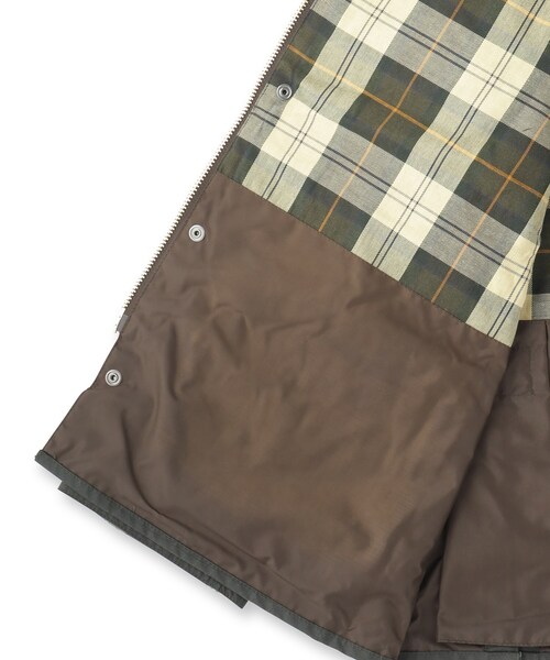 Barbour(バブアー)の「barbour (バブアー)os bedale wax jacket|ジャケット(テーラードジャケット・メンズ・モスグリーン・36/38)」の9枚目の写真