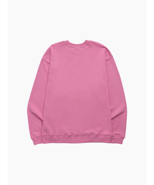 MENASOO（ミナス）の「UNISEX_LIVELY SWEATSHIRT_PINK（スウェット・レディース・PINK・F）」の2枚目の写真
