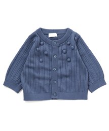 Ampersand（アンパサンド）の「透かし編みポップコーンニットカーディガン（カーディガン/ボレロ）」