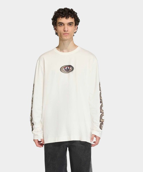 90s オルタナティブ スポーツ アーカイブ グラフィック長袖Tシャツ