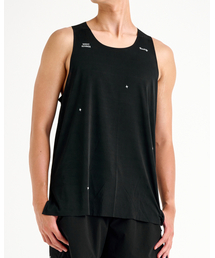 REACTIFY（リアクティファイ）の「Mens Run The Night Singlet Black（Tシャツ/カットソー）」