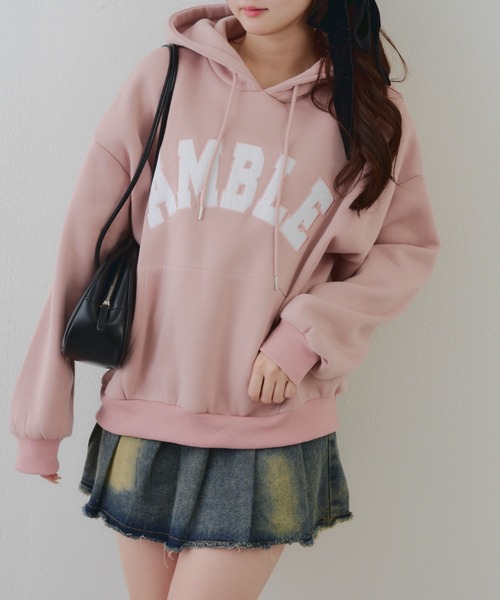 セール】ロゴフードパーカー（パーカー）｜Another Branch olive des