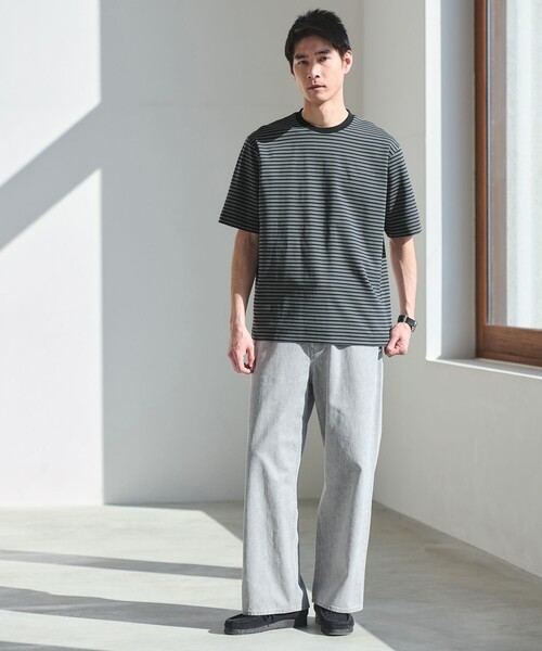 green label relaxing(グリーンレーベルリラクシング)の「プリント バイオ バギー パンツ(その他パンツ・メンズ・ベージュ/グレー・XL/L/M)」の3枚目の写真