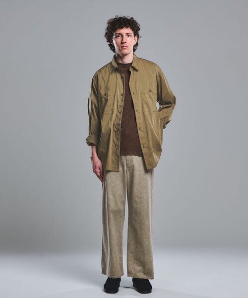 green label relaxing(グリーンレーベルリラクシング)の「プリント バイオ バギー パンツ(その他パンツ・メンズ・ベージュ/グレー・XL/L/M)」の5枚目の写真