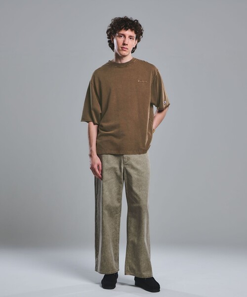green label relaxing(グリーンレーベルリラクシング)の「プリント バイオ バギー パンツ(その他パンツ・メンズ・ベージュ/グレー・XL/L/M)」の6枚目の写真