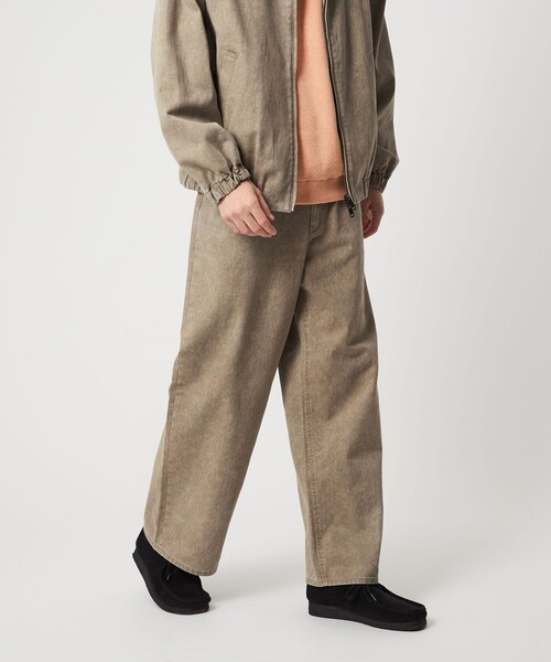 green label relaxing(グリーンレーベルリラクシング)の「プリント バイオ バギー パンツ(その他パンツ・メンズ・ベージュ/グレー・XL/L/M)」の7枚目の写真