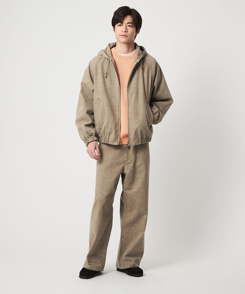 green label relaxing(グリーンレーベルリラクシング)の「プリント バイオ バギー パンツ(その他パンツ・メンズ・ベージュ/グレー・XL/L/M)」の8枚目の写真