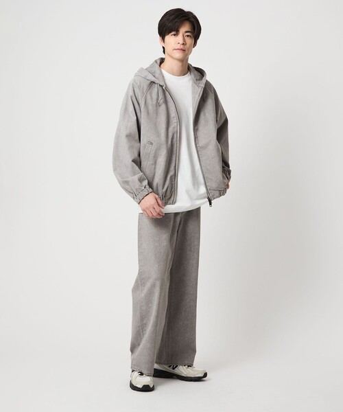 green label relaxing(グリーンレーベルリラクシング)の「プリント バイオ バギー パンツ(その他パンツ・メンズ・ベージュ/グレー・XL/L/M)」の10枚目の写真