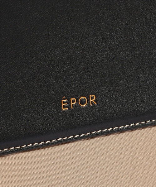 E'POR（エポール）の「【E'POR】BOAT BAG Large/A4対応・撥水・軽量・26SS新色（トートバッグ・レディース・ベージュ/ブラック・FREE）」の6枚目の写真