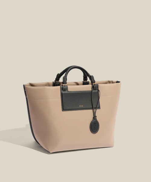 E'POR（エポール）の「【E'POR】BOAT BAG Large/A4対応・撥水・軽量・26SS新色（トートバッグ・レディース・ベージュ/ブラック・FREE）」の16枚目の写真