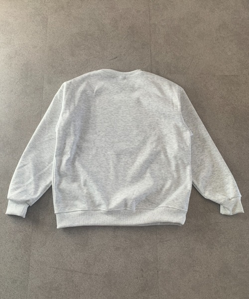 SHEPP（シープ）の「レトロデザインプリントロゴスウェット ロンT（Tシャツ/カットソー・レディース・アイボリー/ブラック/グレー/ホワイト/ネイビー・L/M）」の12枚目の写真