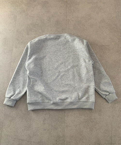 SHEPP（シープ）の「レトロデザインプリントロゴスウェット ロンT（Tシャツ/カットソー・レディース・アイボリー/ブラック/グレー/ホワイト/ネイビー・L/M）」の19枚目の写真