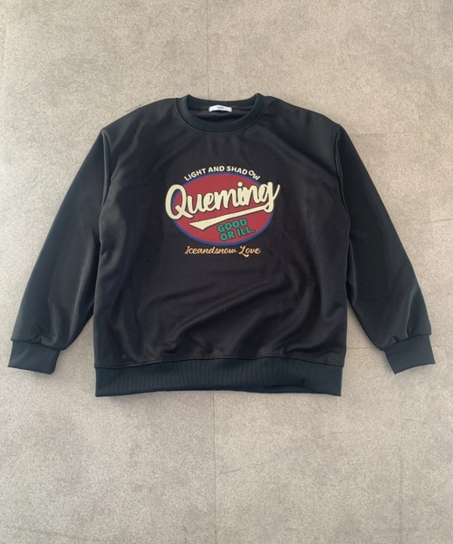 SHEPP（シープ）の「レトロデザインプリントロゴスウェット ロンT（Tシャツ/カットソー・レディース・アイボリー/ブラック/グレー/ホワイト/ネイビー・L/M）」の20枚目の写真