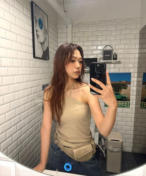 SAND MUSEUM（サンドミュージアム）の「BULLET BELT BAG [Sand Beige]（ボディバッグ/ウエストポーチ・レディース・その他・FREE）」の6枚目の写真