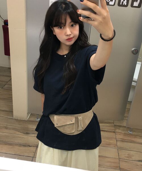 SAND MUSEUM（サンドミュージアム）の「BULLET BELT BAG [Sand Beige]（ボディバッグ/ウエストポーチ・レディース・その他・FREE）」の8枚目の写真