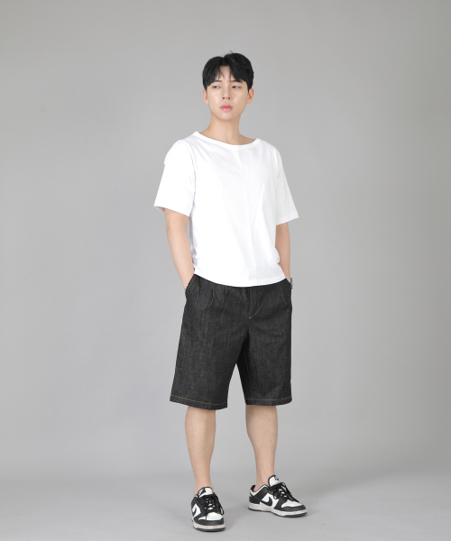 SAINTCREW(セントクルー)の「ピンタックショーツ EPS-350 ブラックデニム(その他パンツ・メンズ・その他・MEDIUM/LARGE/X-LARGE)」の8枚目の写真