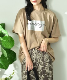【UV・接触冷感】箔プリントTシャツ
