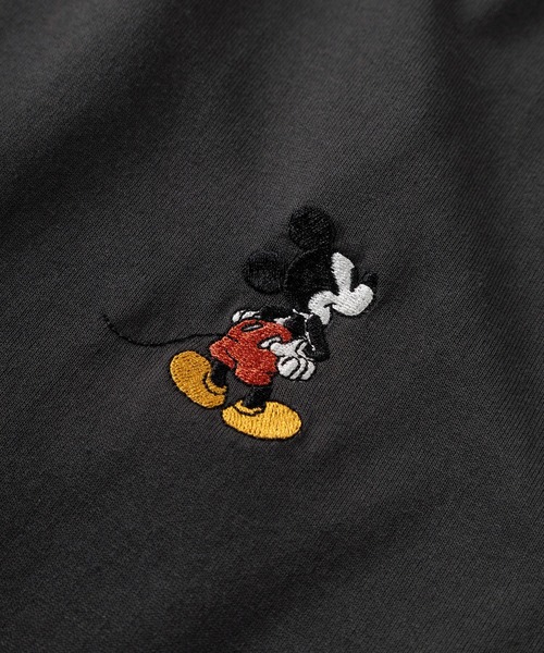 Disney(ディズニー)の「【71】【Disney/ディズニー】ミッキーマウス フレンズ クイックドライ ロングスリーブTシャツ/メンズ/レディース/ユニセックス(Tシャツ/カットソー・レディース・オフホワイト/チャコールグレー/アッシュグレー/ブルー・M/L)」の10枚目の写真