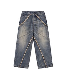 SUPPLIER（サプライヤー）の「バギーデニム｜Curve Switching Baggy Denim Pants｜SUPPLIER（デニムパンツ）」
