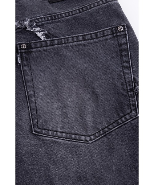 SUPPLIER（サプライヤー）の「バギーデニム｜Curve Switching Baggy Denim Pants｜SUPPLIER（デニムパンツ・メンズ・ブラック・MEDIUM/SMALL/X-LARGE/LARGE）」の3枚目の写真
