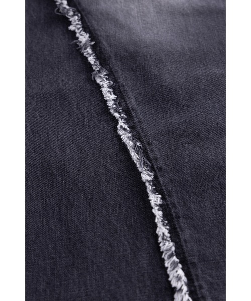 SUPPLIER（サプライヤー）の「バギーデニム｜Curve Switching Baggy Denim Pants｜SUPPLIER（デニムパンツ・メンズ・ブラック・MEDIUM/SMALL/X-LARGE/LARGE）」の7枚目の写真