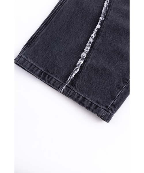 SUPPLIER（サプライヤー）の「バギーデニム｜Curve Switching Baggy Denim Pants｜SUPPLIER（デニムパンツ・メンズ・ブラック・MEDIUM/SMALL/X-LARGE/LARGE）」の8枚目の写真