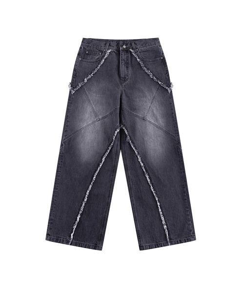 SUPPLIER（サプライヤー）の「バギーデニム｜Curve Switching Baggy Denim Pants｜SUPPLIER（デニムパンツ・メンズ・ブラック・MEDIUM/SMALL/X-LARGE/LARGE）」の14枚目の写真