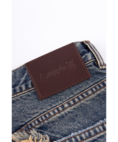 SUPPLIER（サプライヤー）の「バギーデニム｜Curve Switching Baggy Denim Pants｜SUPPLIER（デニムパンツ・メンズ・ブラック・MEDIUM/SMALL/X-LARGE/LARGE）」の16枚目の写真