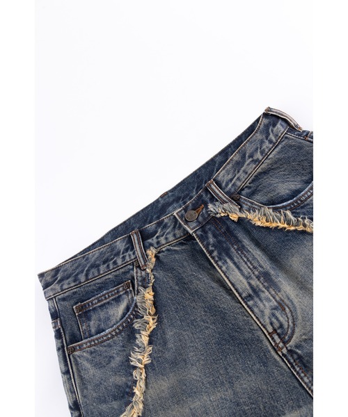 SUPPLIER（サプライヤー）の「バギーデニム｜Curve Switching Baggy Denim Pants｜SUPPLIER（デニムパンツ・メンズ・ブラック・MEDIUM/SMALL/X-LARGE/LARGE）」の18枚目の写真