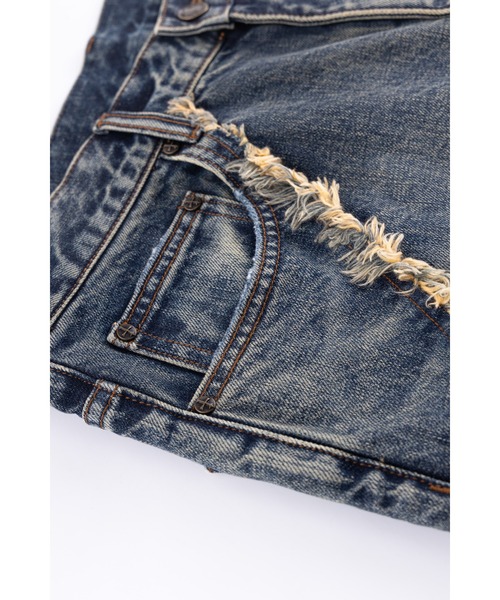SUPPLIER（サプライヤー）の「バギーデニム｜Curve Switching Baggy Denim Pants｜SUPPLIER（デニムパンツ・メンズ・ブラック・MEDIUM/SMALL/X-LARGE/LARGE）」の19枚目の写真