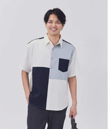 PLUS ONE（プラスワン）の「半袖シャツ（シャツ/ブラウス）」