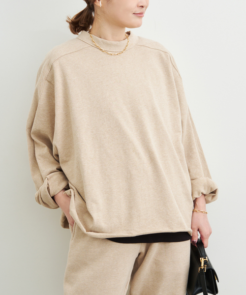 Deuxieme Classe(ドゥーズィエムクラス)の「【ENTIRE STUDIOS / エンタイアスタジオ】HEAVY LONGSLEEVE TEE(Tシャツ/カットソー・レディース・ベージュ・FREE)」の2枚目の写真