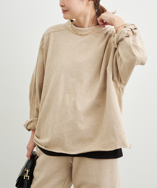 Deuxieme Classe(ドゥーズィエムクラス)の「【ENTIRE STUDIOS / エンタイアスタジオ】HEAVY LONGSLEEVE TEE(Tシャツ/カットソー・レディース・ベージュ・FREE)」の3枚目の写真
