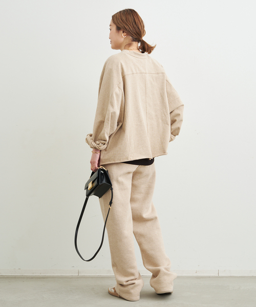 Deuxieme Classe(ドゥーズィエムクラス)の「【ENTIRE STUDIOS / エンタイアスタジオ】HEAVY LONGSLEEVE TEE(Tシャツ/カットソー・レディース・ベージュ・FREE)」の8枚目の写真