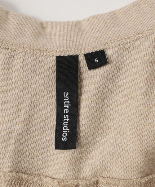 Deuxieme Classe(ドゥーズィエムクラス)の「【ENTIRE STUDIOS / エンタイアスタジオ】HEAVY LONGSLEEVE TEE(Tシャツ/カットソー・レディース・ベージュ・FREE)」の15枚目の写真