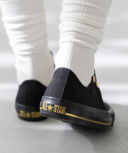 CONVERSE(コンバース)の「CONVERSE ALL STAR GOLDSTRIPE SLIP OX コンバース オールスター ゴールドストライプ スリップ(スニーカー・レディース・アイボリー/ダークブラウン/ブラック・22.5cm/22.0cm/24.5cm/24.0cm/23.5cm/23.0cm/26.0cm/25.5cm/25.0cm)」の22枚目の写真