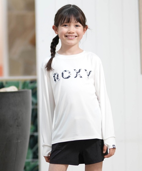 セール】ROXY/ロキシー ROXY キッズ SPLASHY L/S 長袖ラッシュガード