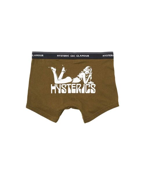 HYSTERIC GLAMOUR(ヒステリックグラマー)の「HYSTERIC WOMAN SCORPION ボクサーブリーフ(ショーツ・メンズ・ブルー/ブラック/カーキ・FREE)」の11枚目の写真