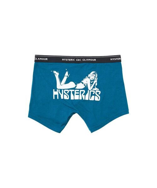 HYSTERIC GLAMOUR(ヒステリックグラマー)の「HYSTERIC WOMAN SCORPION ボクサーブリーフ(ショーツ・メンズ・ブルー/ブラック/カーキ・FREE)」の5枚目の写真