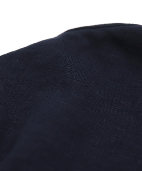 Tieasy（ティージー）の「[Tieasy] HDCS SNAP S/S CARDIGAN / ライトスラブ天竺 スナップカーディガン（カーディガン/ボレロ・レディース・ネイビー/ブラウン/レッド/アイボリー/アッシュグレー・1）」の13枚目の写真