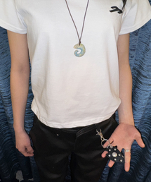 TANSANMAGNESIUM（タンサン マグネシウム）の「ソフトレザー スタッズ キーリング（キーケース/キーアクセサリー）」