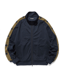 ISTKUNST（イストクンスト）の「IK TRACK JERSEY JACKET_NAVY(IK2FSMJ203A)（ナイロンジャケット）」