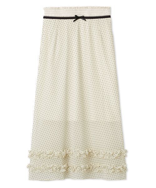 FURFUR（ファーファー）の「ミディナロースカート（スカート・レディース・ブラック/ホワイト/ピンク・F）」の12枚目の写真