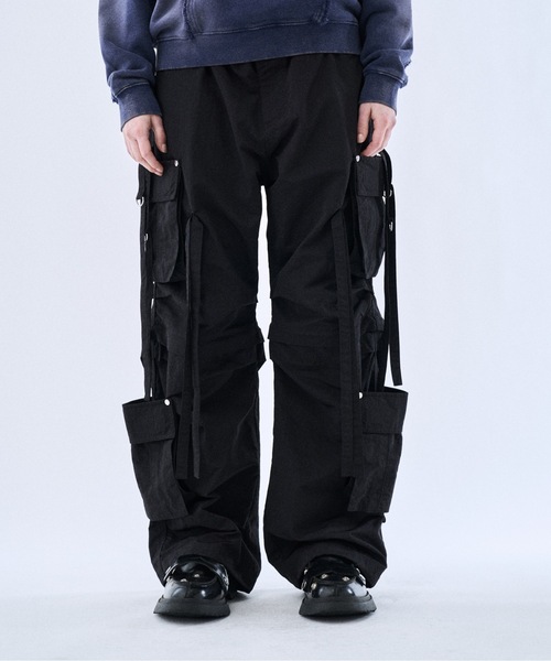 PHILTHEORY(フィルセオリー)の「Techno pants / テクノパンツ(その他パンツ・メンズ・ブラック/ライトグレー・3/2/1)」の12枚目の写真
