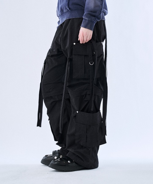 PHILTHEORY(フィルセオリー)の「Techno pants / テクノパンツ(その他パンツ・メンズ・ブラック/ライトグレー・3/2/1)」の13枚目の写真