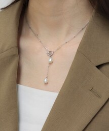 fredy emue | 二段パールYネックレス(ネックレス)